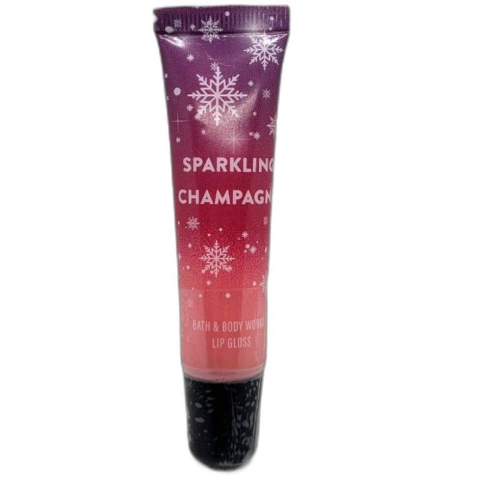 SEALED BBW Bath & Body Works Lip Gloss Sparkling Champagne - 14 ml - New